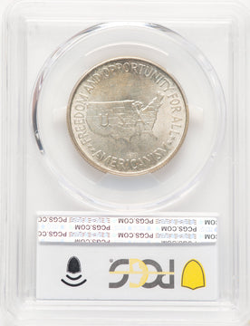 1951-D 50C Washington-Carver Commemorative Silver PCGS MS67 (780394051)