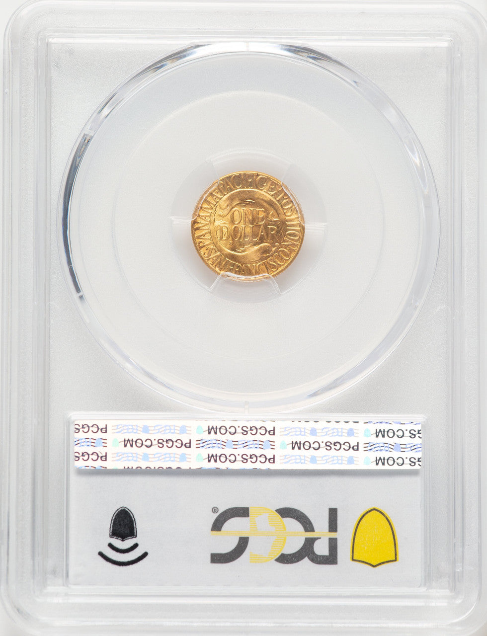 1915-S G$1 PAN-PAC Gold Dollar Commemorative Gold PCGS MS67+