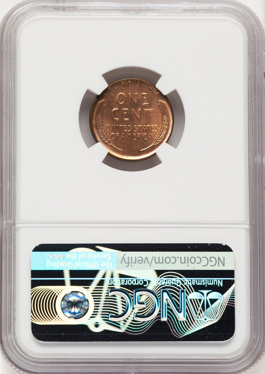 1913-D 1C RD Lincoln Cent NGC MS67