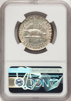 1936 50C Wisconsin Commemorative Silver NGC MS68 (780397006)