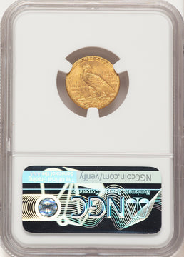 1909 $2.50 Indian Quarter Eagle NGC MS65 (780405002)
