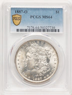 1887-O Morgan Dollar PCGS MS64 (780405006)