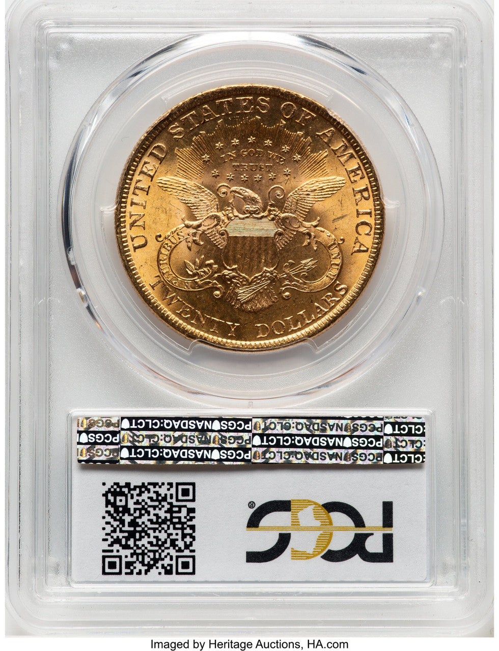1899 $20 CAC Liberty Double Eagle PCGS MS64+ (780411016)