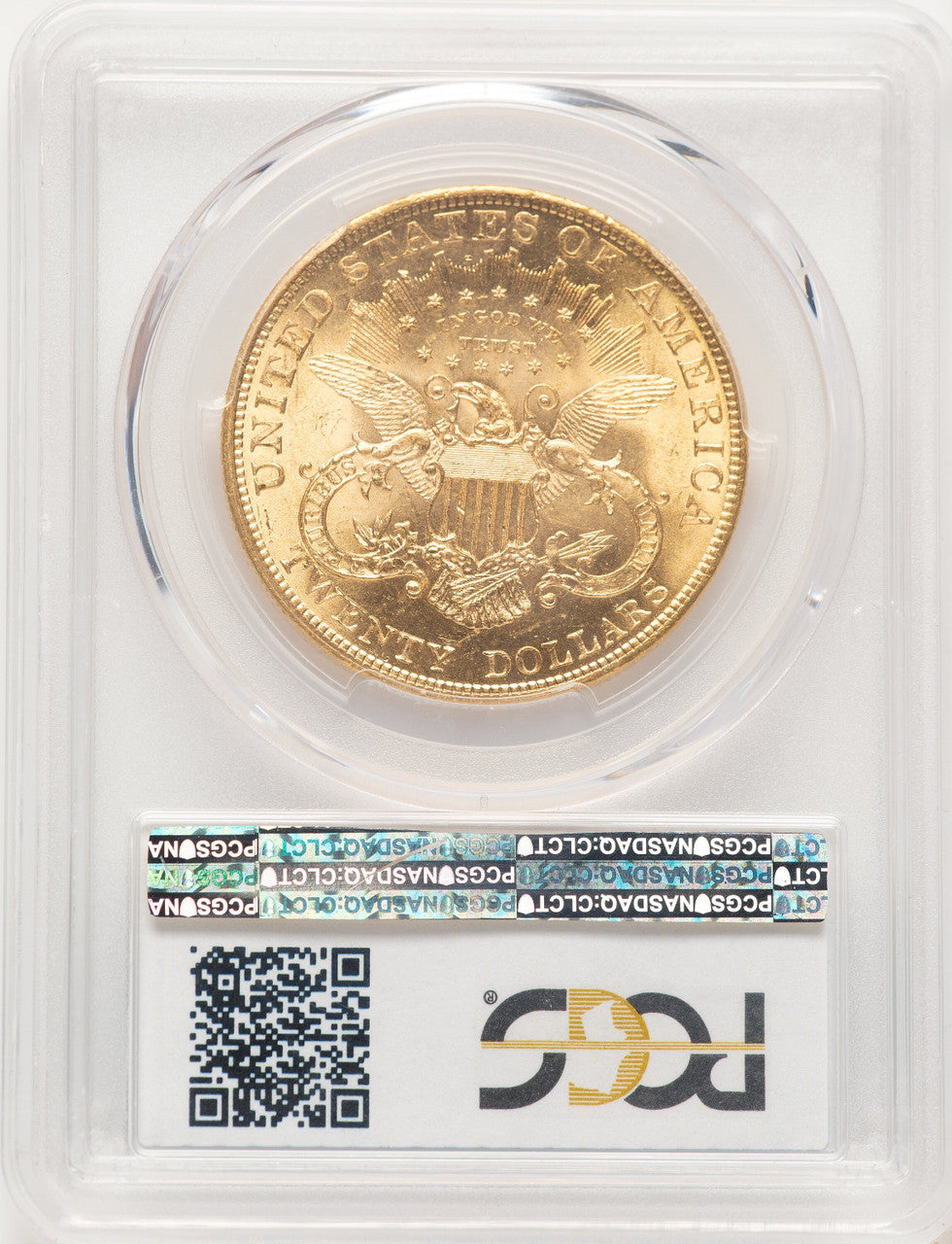 1904 $20 Liberty CAC Liberty Double Eagle PCGS MS64+