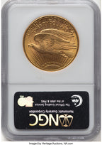 1910-D $20 CAC Saint-Gaudens Double Eagle NGC MS64