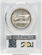 1937-D 50C Oregon CAC Commemorative Silver PCGS MS67+