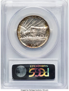 1939-D 50C Oregon CAC Commemorative Silver PCGS MS67+
