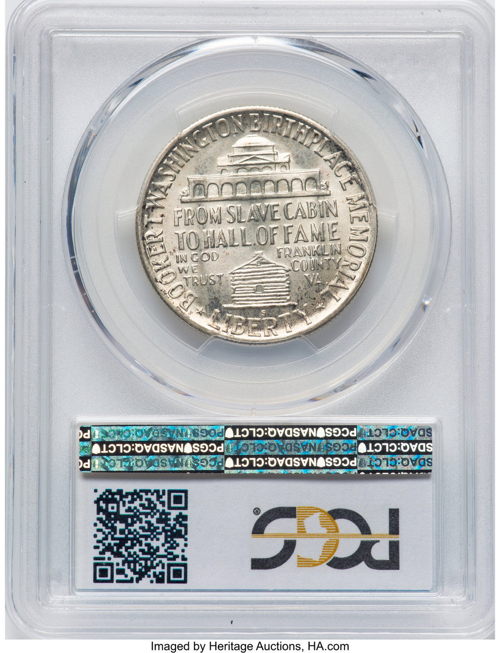 1947-S 50C Booker T. Washington CAC Commemorative Silver PCGS MS67