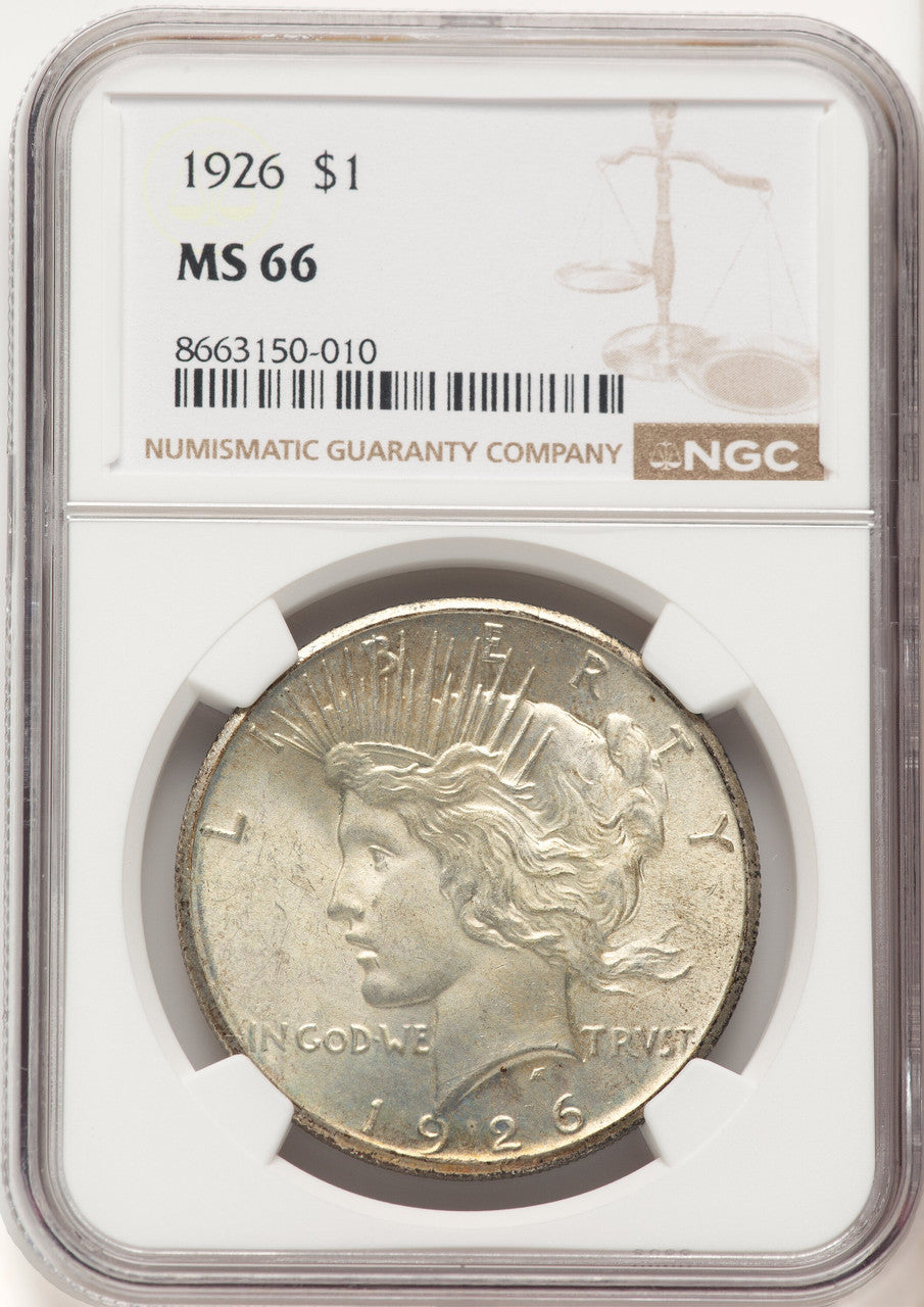 1926 Peace Dollar NGC MS66 (780417020)