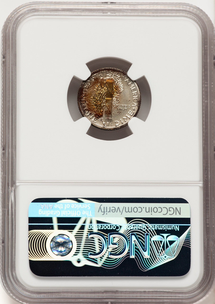 1940 10C Proof Mercury Dime NGC PR67+