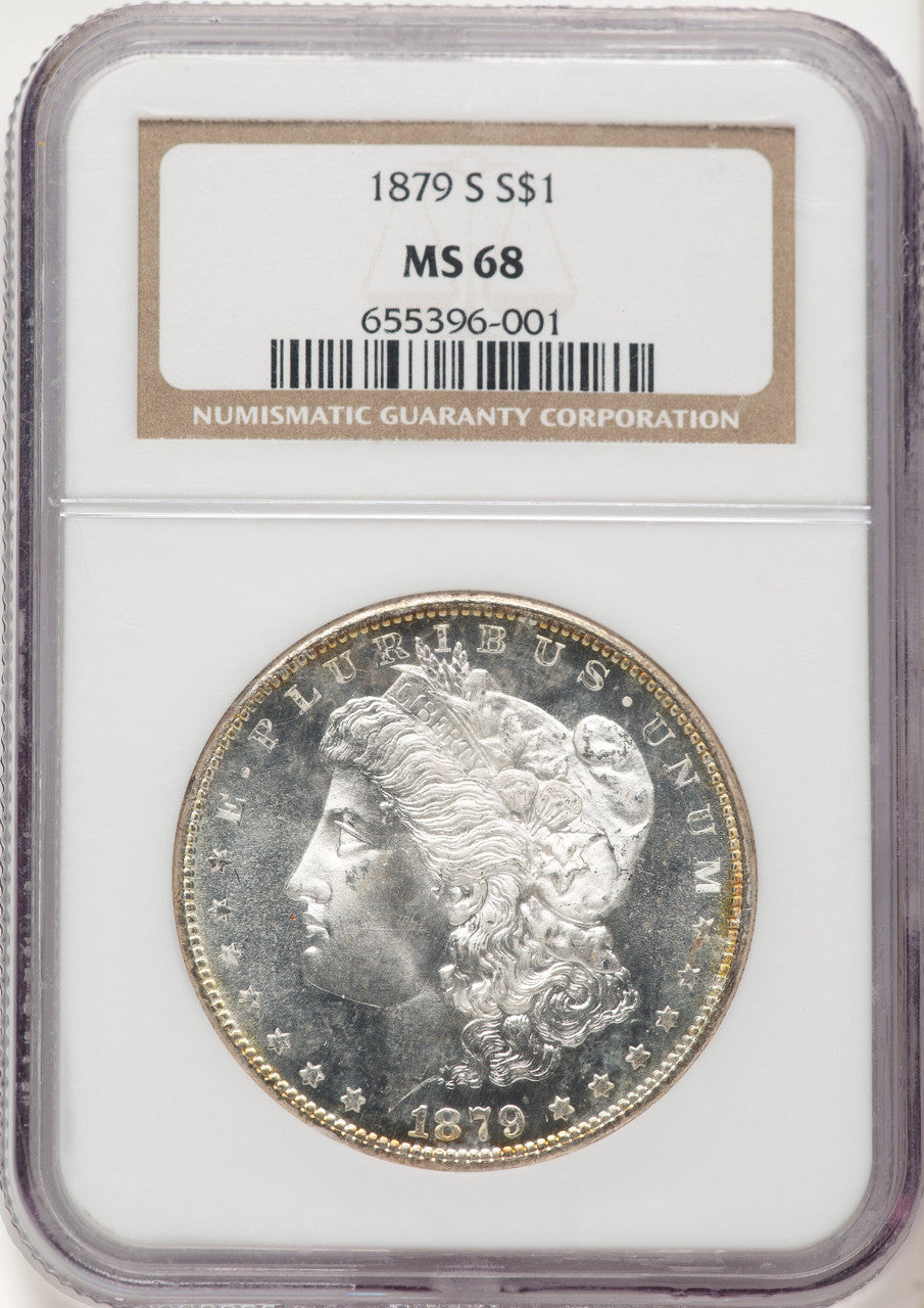 1879-S Morgan Dollar NGC MS68 (780419001)