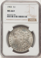 1903 Morgan Dollar NGC MS66+
