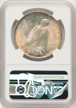 1922-D Peace Dollar NGC MS66 (780419012)