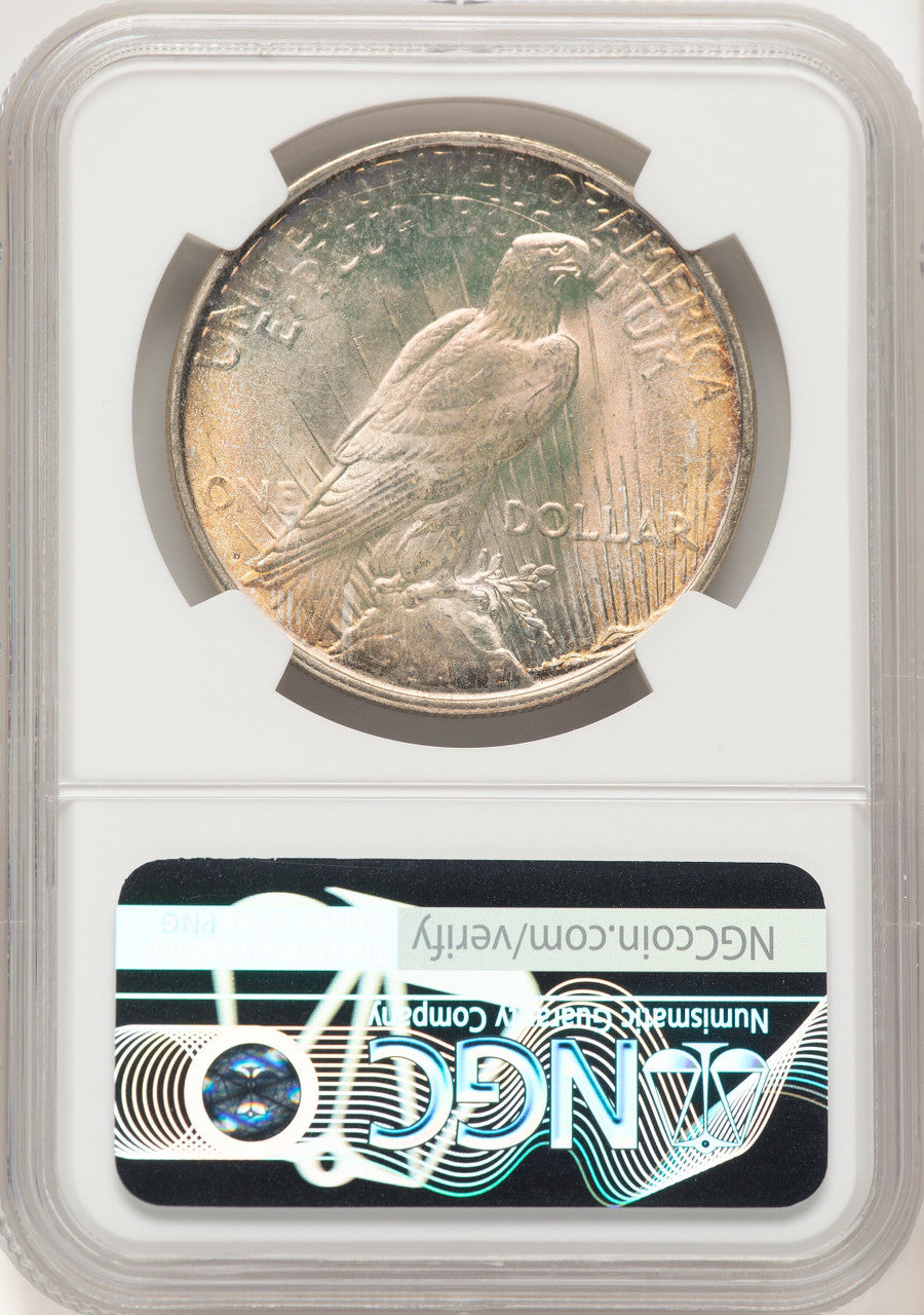 1922-D Peace Dollar NGC MS66 (780419012)