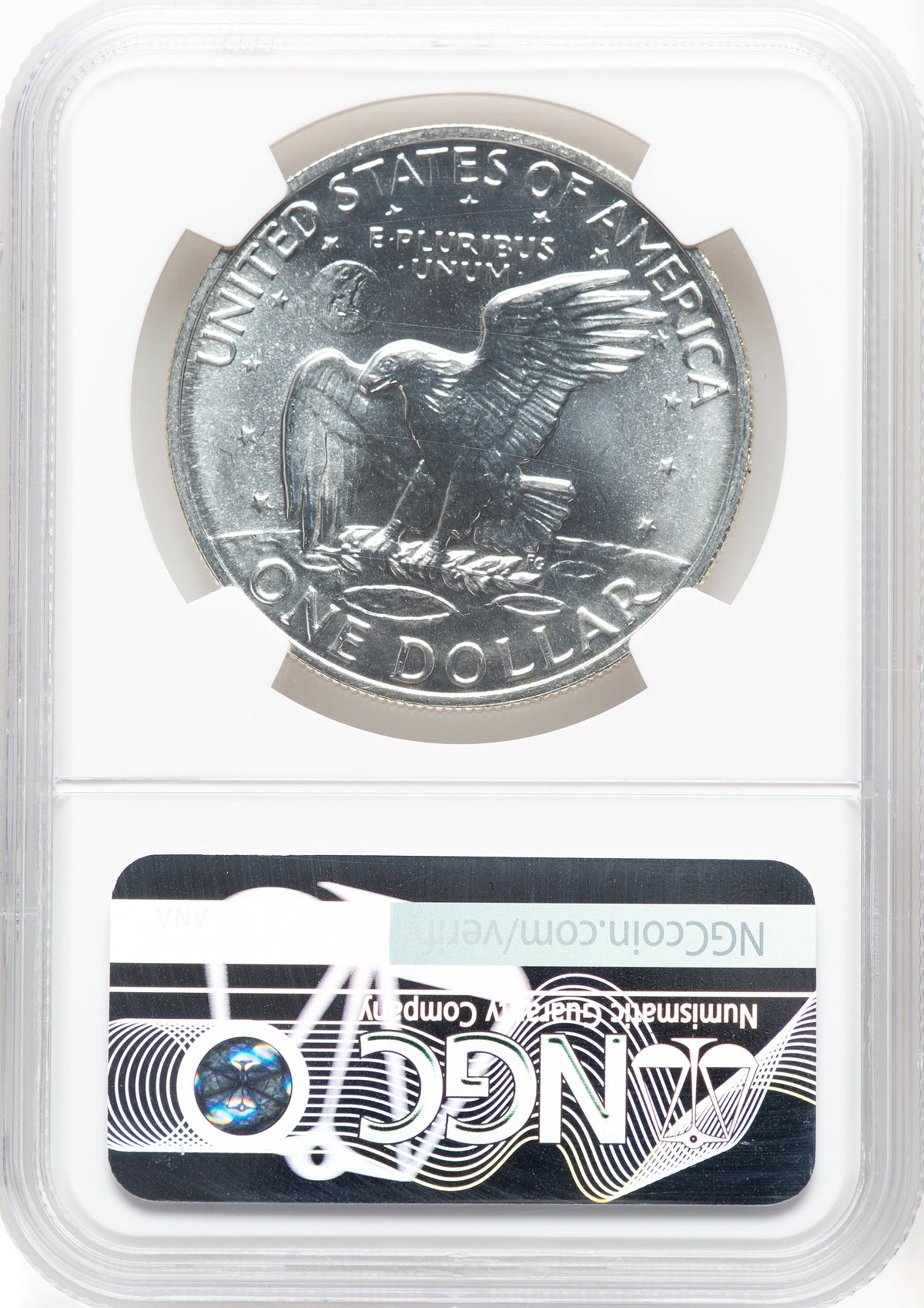 1972-S SILVER Eisenhower Dollar NGC MS68