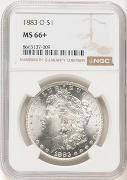 1883-O Morgan Dollar NGC MS66+