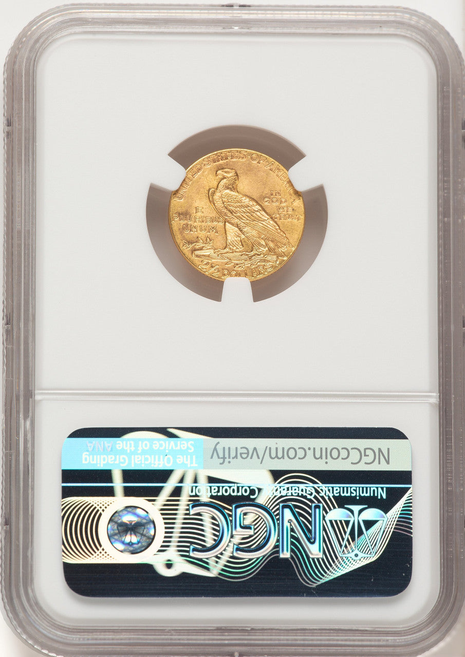 1915 $2.50 Indian Quarter Eagle NGC MS65 (780457003)
