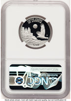 1998-W Proof Platinum Eagle 1/2 oz Mike Castle NGC PF70
