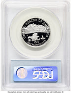 2002-W Proof Platinum Eagle 1/2 oz Blue Label PCGS PR70