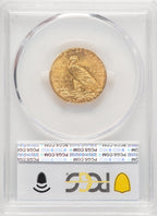 1909-S $5 Indian Half Eagle PCGS MS64