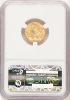 1911-D $2.50 Indian Quarter Eagle NGC MS63 (780482026)