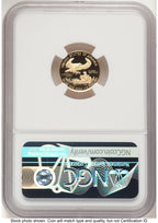 2021-W Type 1 Proof Gold Eagle 1/10 oz ER Mike Castle NGC PF70