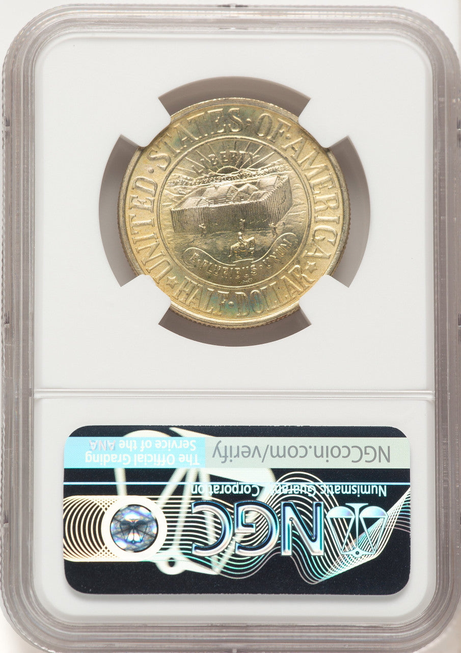 1936 50C York Commemorative Silver NGC MS68 (780492009)