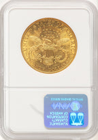 1883-CC $20 Liberty Double Eagle NGC AU58 (780502003)