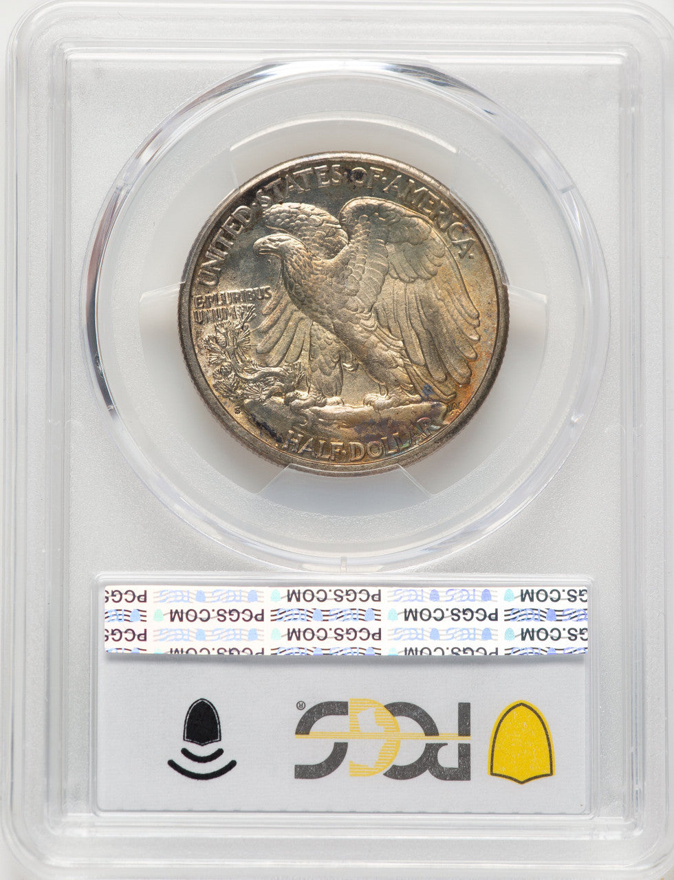 1918-S 50C Walking Liberty Half Dollar PCGS MS64+