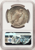 1921 Peace Dollar NGC MS66 (780571003)