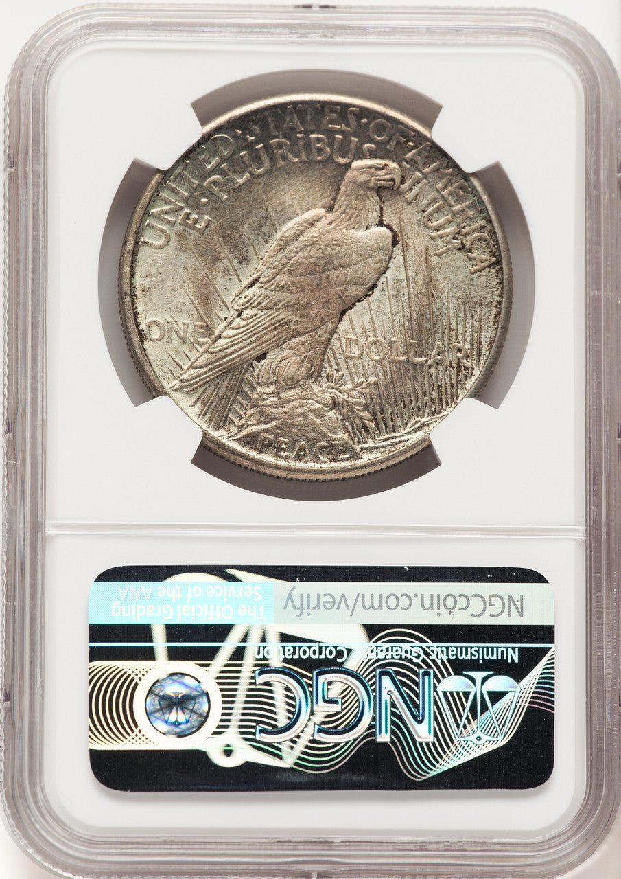 1921 Peace Dollar NGC MS66 (780571003)