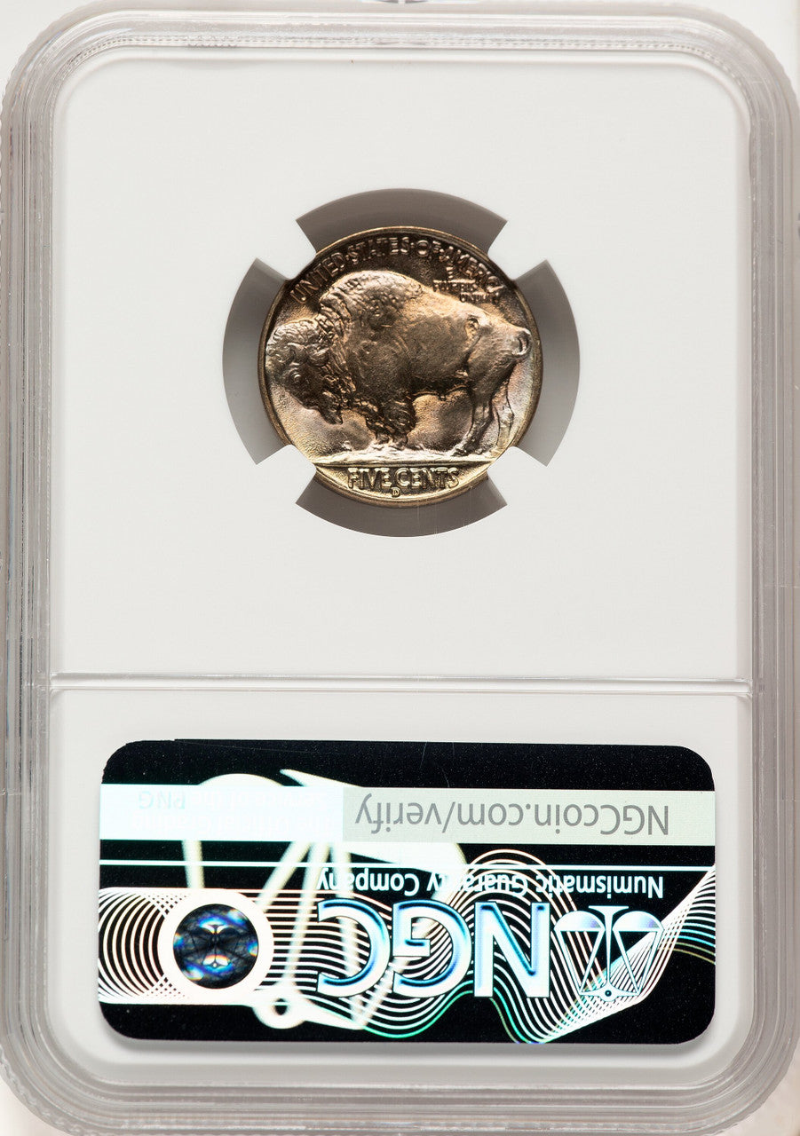 1937-D 5C Buffalo Nickel NGC MS68 (780571004)