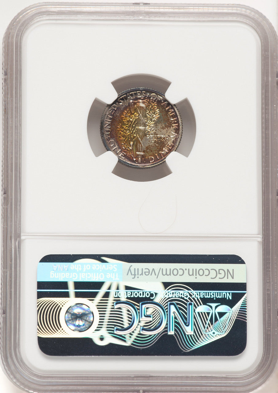 1937 10C Proof Mercury Dime NGC PR67 (780571005)