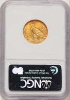 1911 $5 Indian Half Eagle NGC MS64 (780576001)