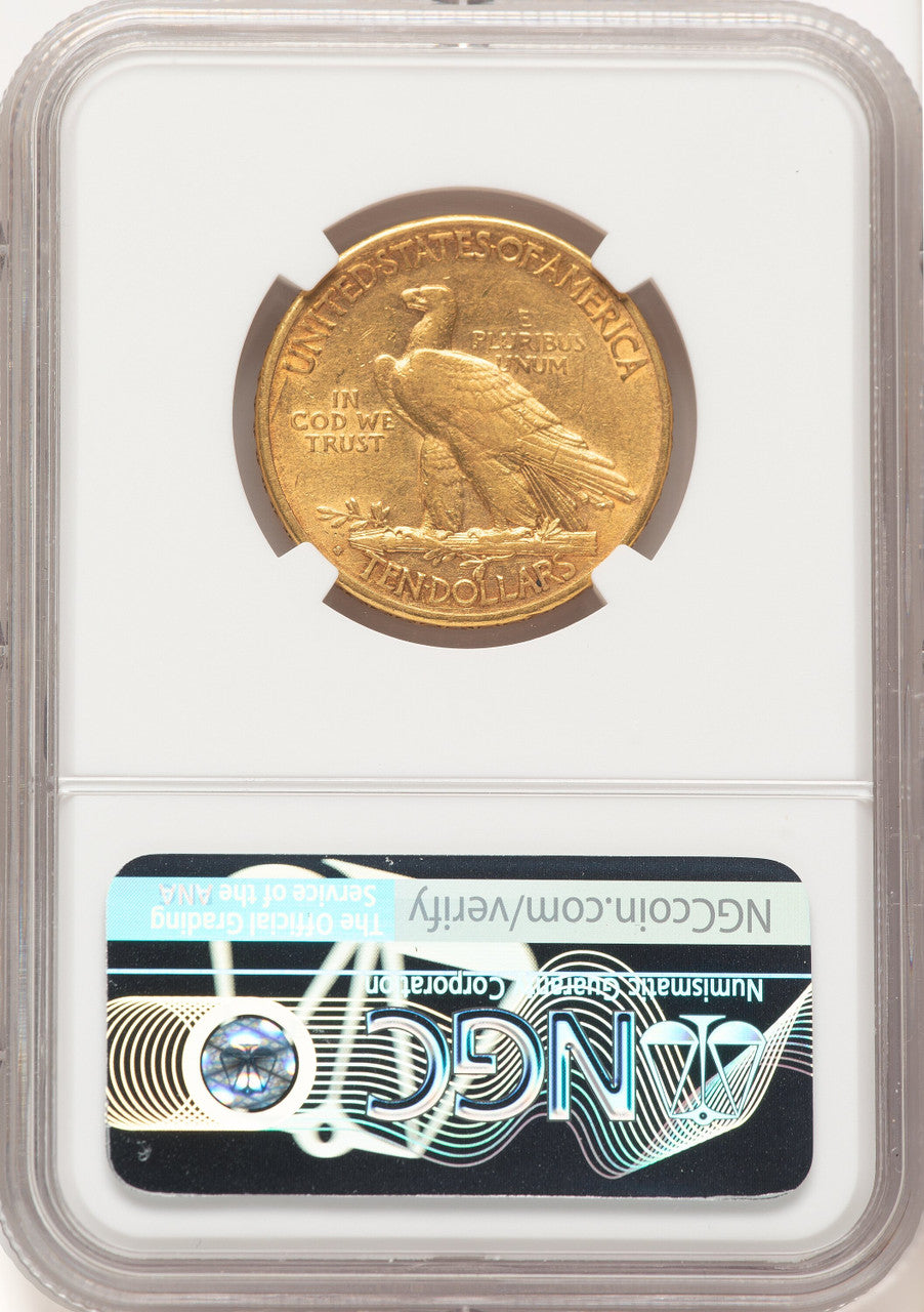 1913-S $10 Indian Eagle NGC AU53 (780578050)