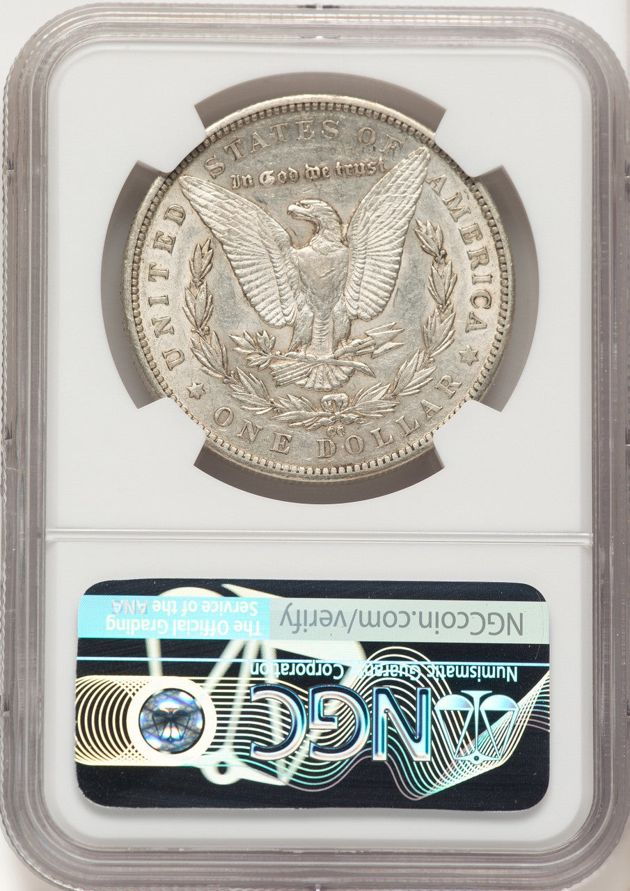 1879-CCVAM 3 Capped Die Morgan Dollar NGC AU53 (780578089)