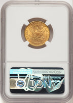 1899 $5 Liberty Half Eagle NGC MS65+ (780578094)