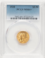 1928 $2.50 Indian Quarter Eagle PCGS MS64+