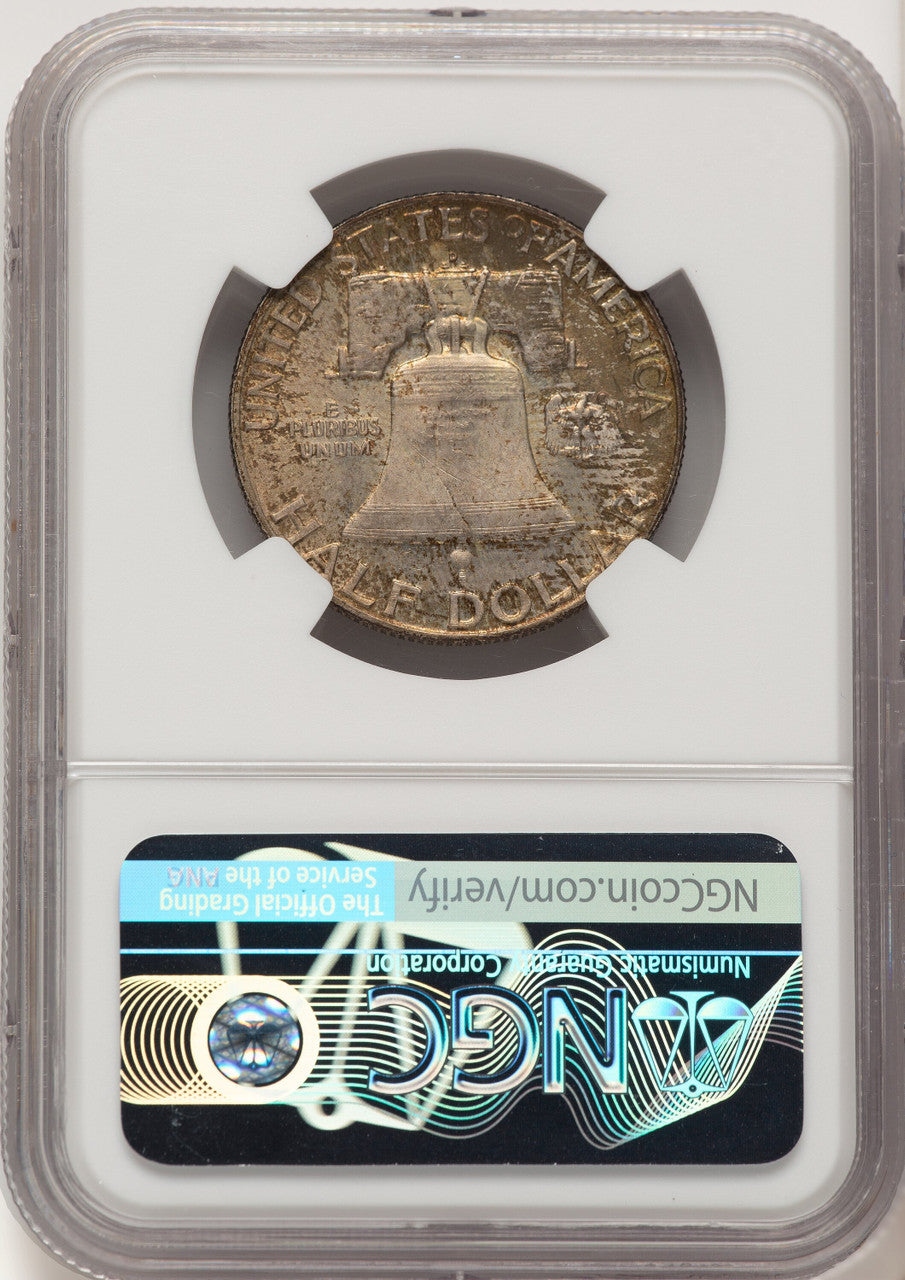 1949-D 50C FL Franklin Half Dollar NGC MS66+