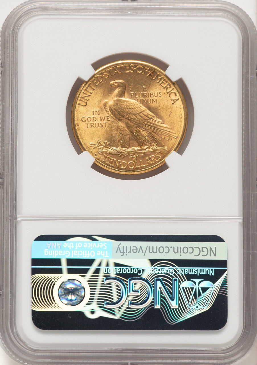 1912-S $10 Indian Eagle NGC MS64