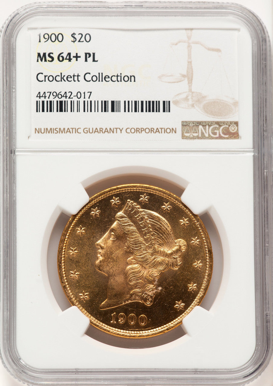 1900 $20 PL Liberty Double Eagle NGC MS64+