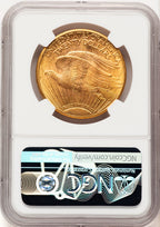 1924-S $20 Saint-Gaudens Double Eagle NGC MS63