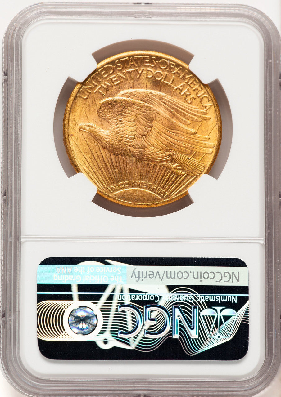 1924-S $20 Saint-Gaudens Double Eagle NGC MS63