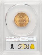 1900 $5 Liberty Half Eagle PCGS MS67+