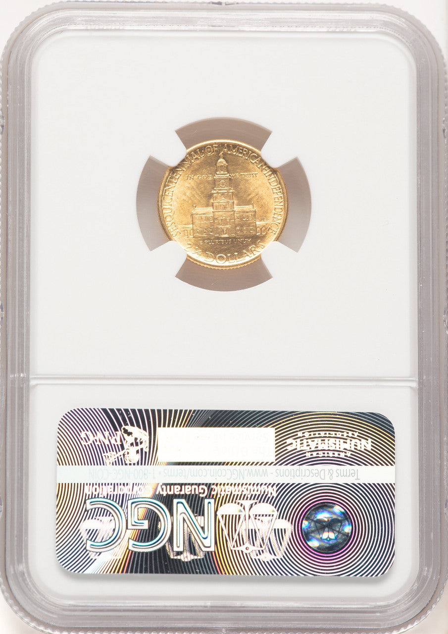 1926 $2.50 SESQUI Commemorative Gold NGC MS63 (780735012)