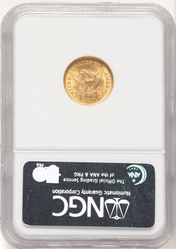 1905 $2.50 Liberty Quarter Eagle NGC MS65 (780817004)