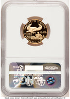 1997-W Proof Gold Eagle 1/4 oz Mike Castle NGC PF70