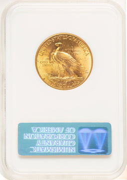 1932 $10 CAC Indian Eagle NGC MS65