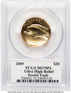 2009 G$20 Ultra High Relief PL John PCGS MS70 Mercanti (780874046)