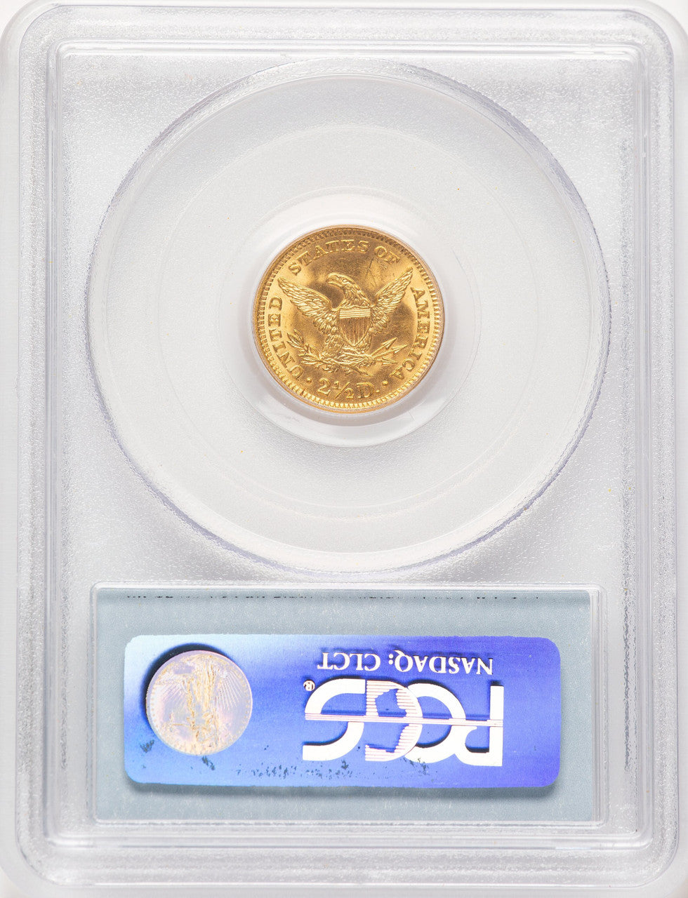 1907 $2.50 Liberty Quarter Eagle PCGS MS65 (780925006)